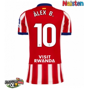 Atletico Madrid Alex Baena #10 Kotipaita Naisten 2026-27 Lyhythihainen